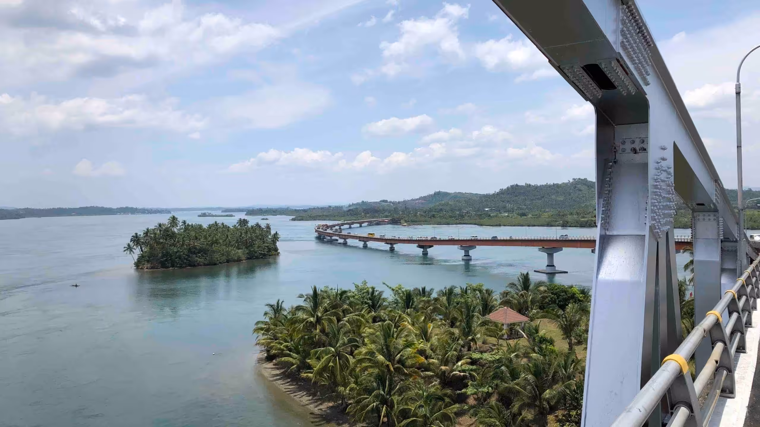 Modern bridge in Cebu, Philippines, symbolizing seamless business travel logistics