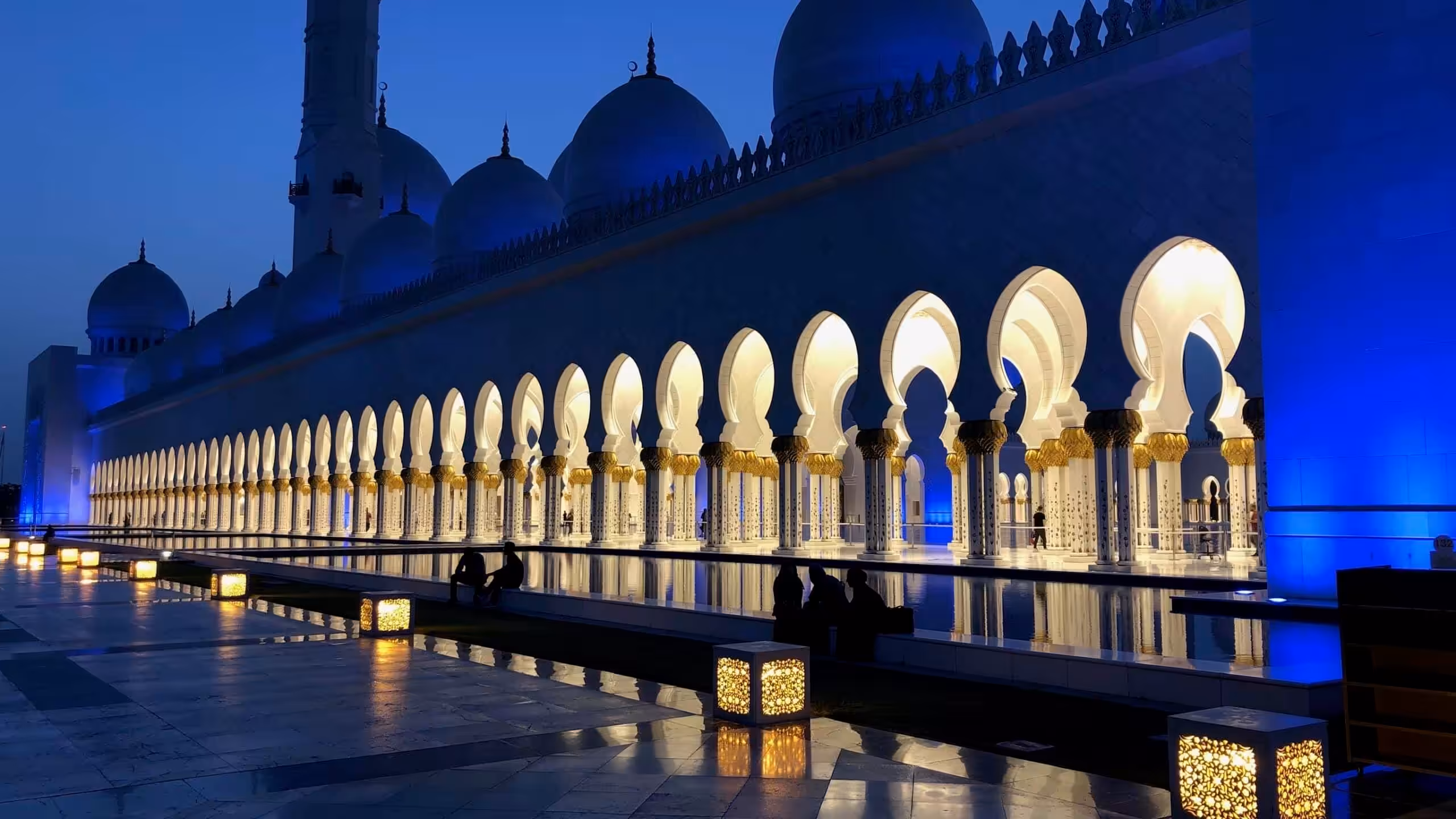 Sheikh Zayed Grand Mosque detail, Abu Dhabi
