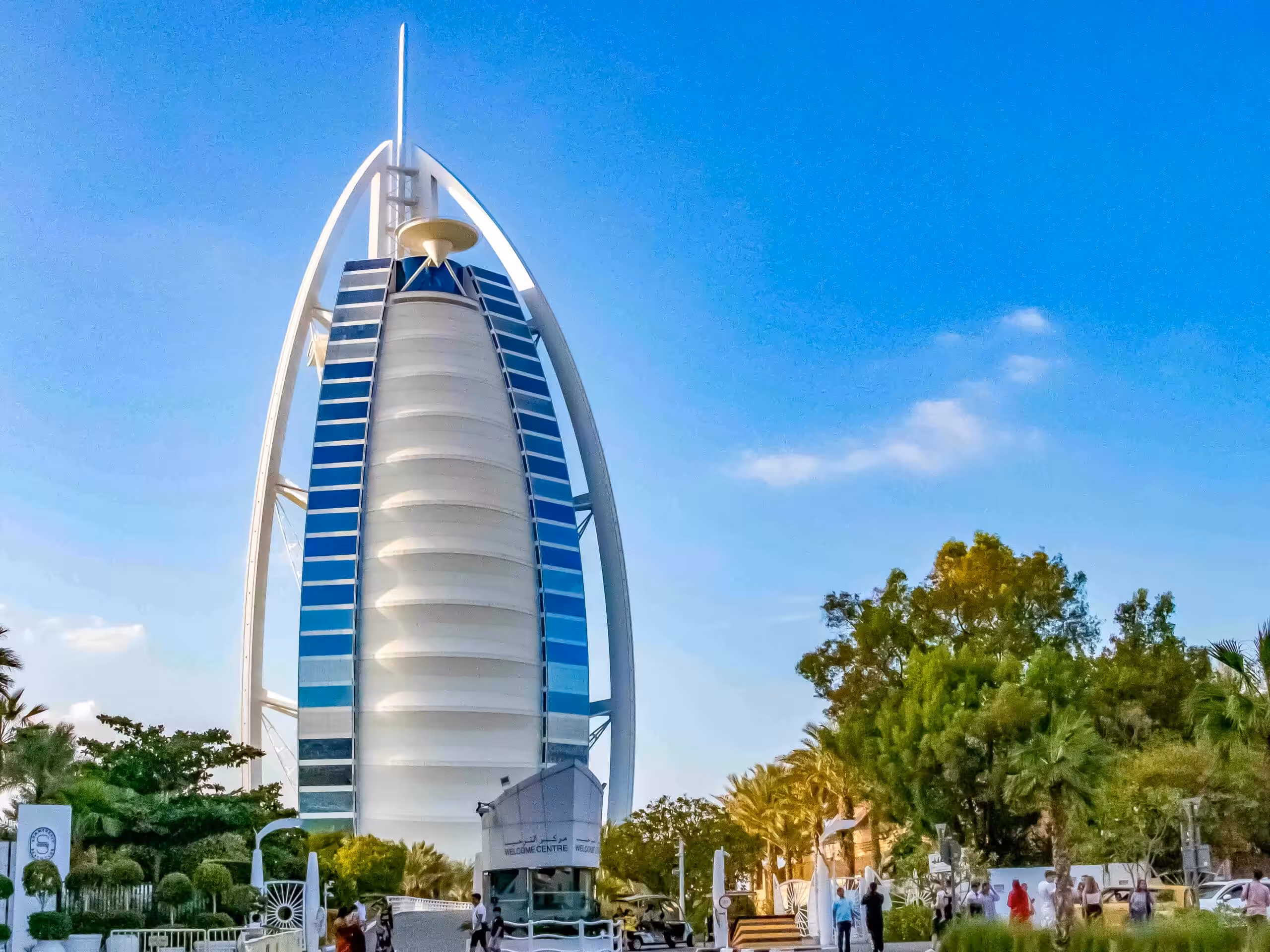 Burj Al Arab from Jumeirah Beach, Dubai