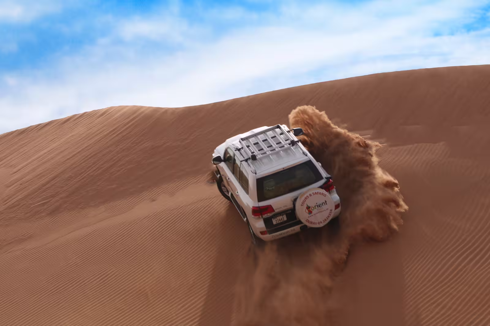 Desert dune drive, Mleiha