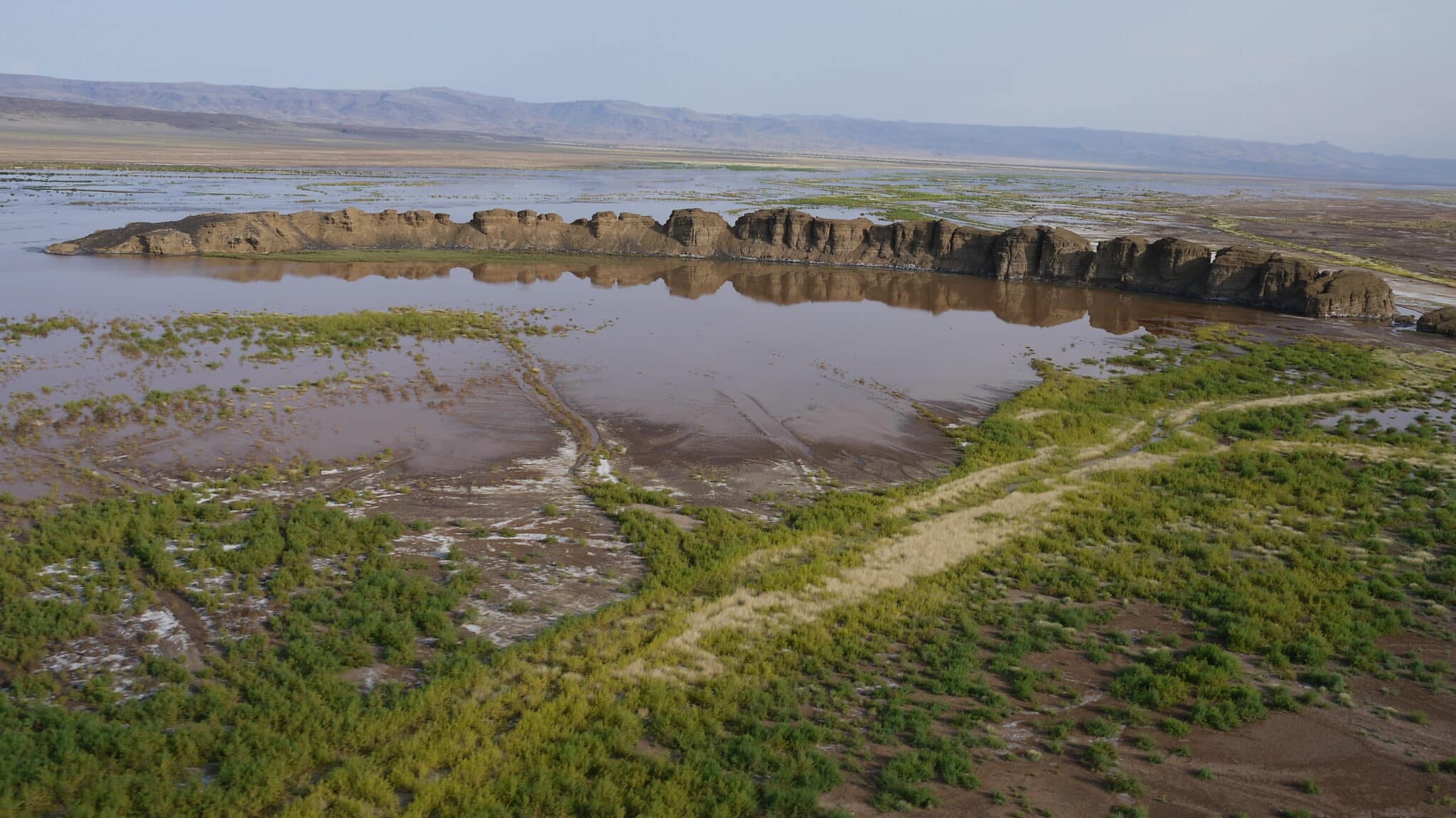 Rift Valley Lakes Pokot and Silali Helicopter Experience Kenya